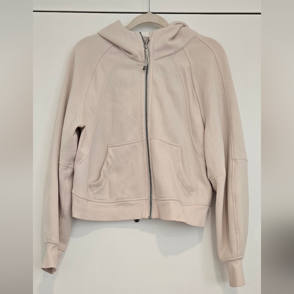Lululemon Cropped Off-White Jacket